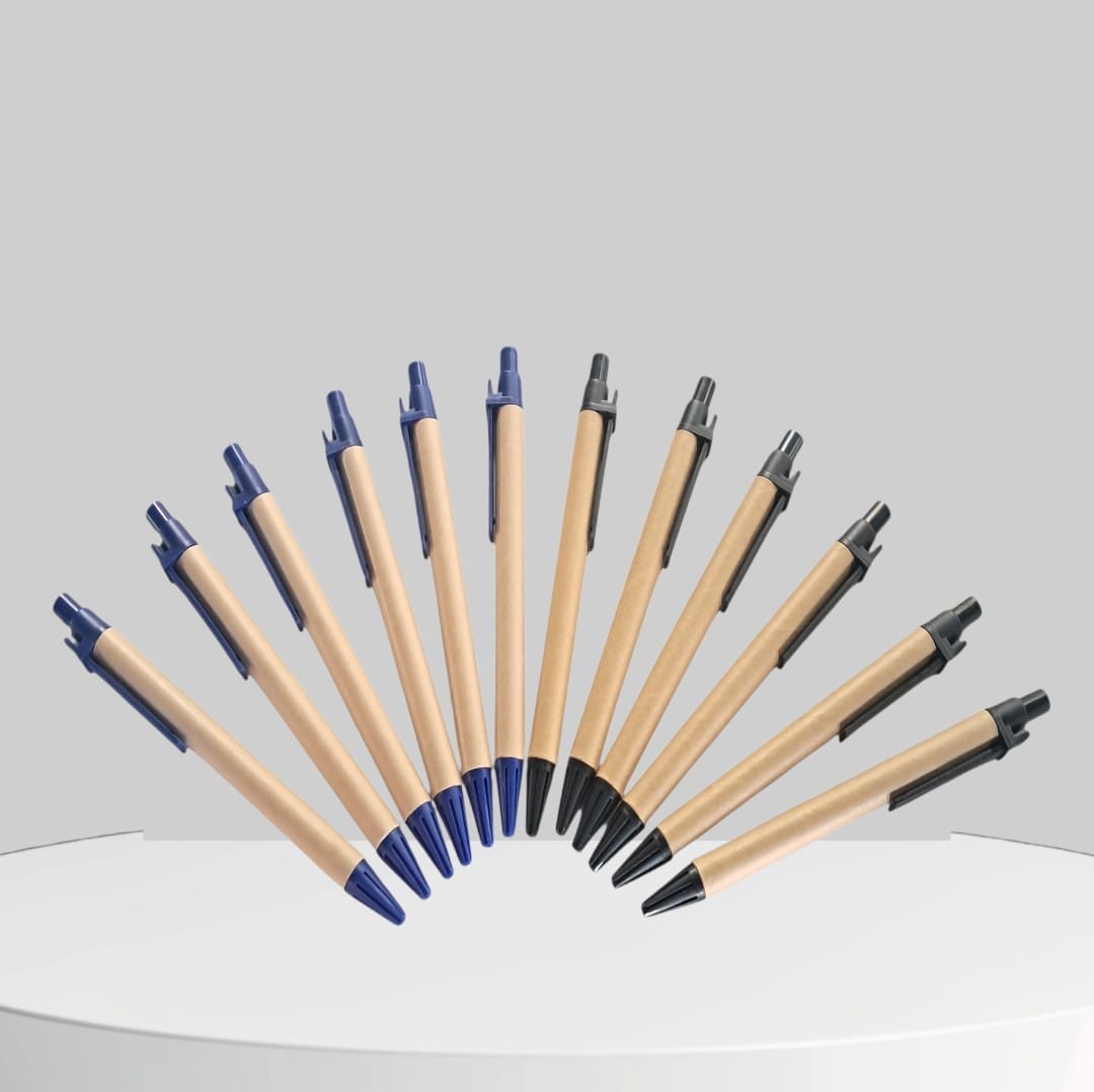 Vista 2 de Esferos Ecológicos - Color: Negro